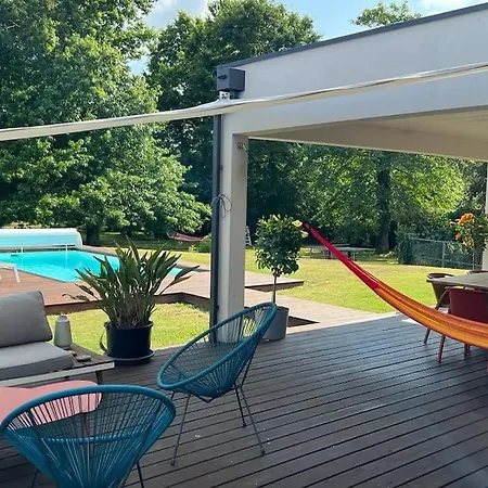Hossegor - Familiale Avec Piscine Chauffee Villa Soorts-Hossegor